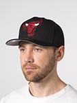 Бейсболка MITCHELL NESS арт. HP12813-CBUBLCK Chicago Bulls NBA (черный)